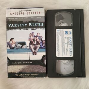 Varsity Blues VHS, 2000 Special Edition Jon Voight, James Van Der Beek